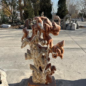 Rocce del paesaggio di onice lucidato decorativo in pietra naturale per il <span class=keywords><strong>giardino</strong></span> - Product Image 1