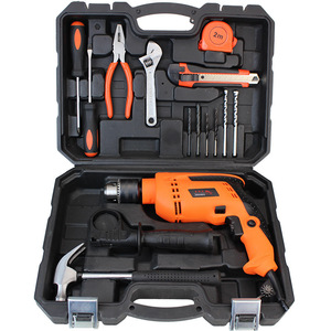 Power <b>Tools</b> Kits Screwdriver Combination Hard Case Aluminium Lithium Battery Drill Hammer Household Wkc-1 Hard Case Prot - Product Image 6