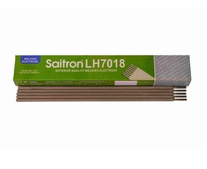 Électrodes de soudage SAITRON LH E7018-1 à faible teneur en hydrogène, haute résistance à la traction, pour la construction en acier structurel - Product Image 1