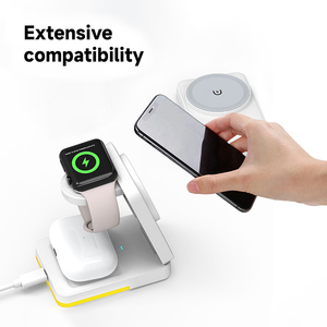 Nouveau <span class=keywords><strong>chargeur</strong></span> sans fil 2026, station de charge inductive 15 W, <span class=keywords><strong>chargeur</strong></span> sans fil rapide compatible avec les téléphones mobiles - Product Image 6