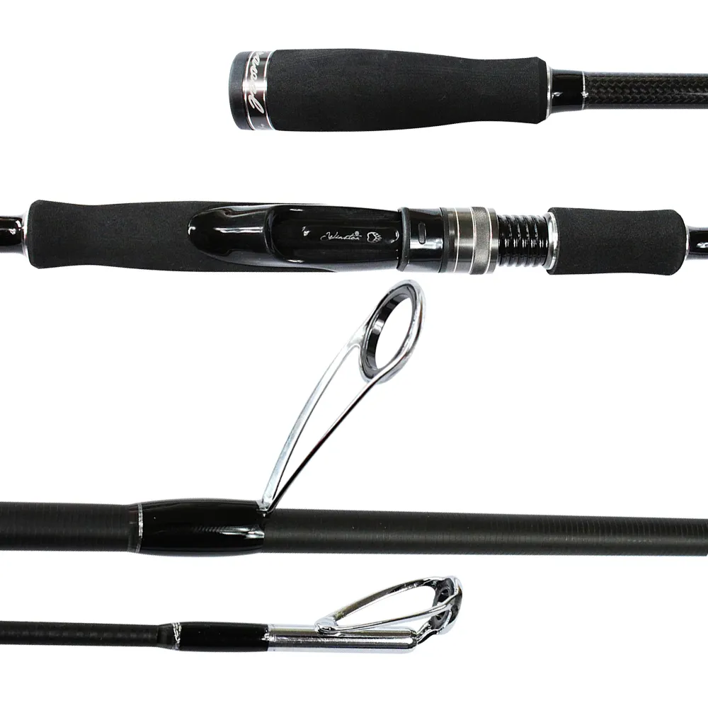 Newbility 2.28m canna da pesca 4 sezioni power MH FUJI K guide spinning canna da pesca pod