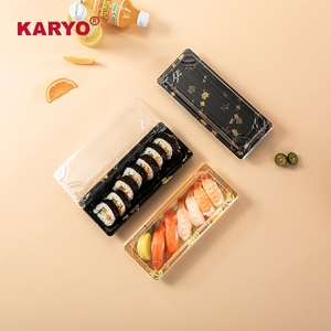 Karyo กล่องใส่อาหาร1102ใส่ซูชิกล่องใส่อาหารทรงสี่เหลี่ยมมีฝาปิดกันหมอก - Product Image 4