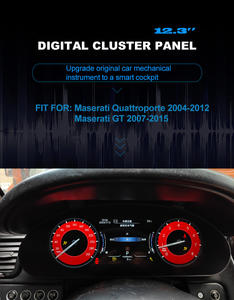 Nuovo arrivo per Maserati <span class=keywords><strong>Granturismo</strong></span> 2007-2015 quadro strumenti digitale tachimetro cabina di pilotaggio accessori Auto per misuratore Auto - Product Image 3