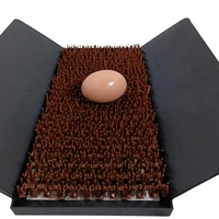 Coussin de nidification amovible marron pour poulailler, pour poules pondeuses, accessoires d'équipement pour poulailler