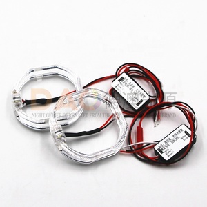 DAO Hot 76mm <span class=keywords><strong>LED</strong></span> luce occhi d'angelo universale 30 occhi d'angelo anello <span class=keywords><strong>Halo</strong></span> 76mm altri accessori luce interna auto - Product Image 5