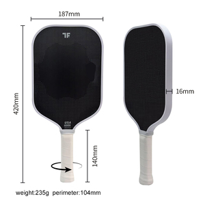 Vợt cầu lông pickleball lõi xốp 100% thế hệ mới, tùy chỉnh Trufoam <span class=keywords><strong>TF1</strong></span>, độ dày 14mm và 16mm, làm từ sợi carbon - Product Image 3