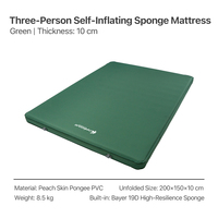 Matelas pneumatique Queen OEM avec logo personnalisé, pompe intégrée, matelas gonflable robuste pour la maison, couchage temporaire