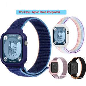 Tương Thích Với Redmi Đồng Hồ 6/5/4 Mi Ban Nhạc 8/9 Pro Dây Đeo Móc Vòng Được Xây Dựng Trong Dệt Nylon Thể Thao Có Thể Điều Chỉnh Vòng Đeo Tay Ban Nhạc - Product Image 6