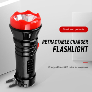 Howlighting Đèn pin Led Ngoài Trời ánh sáng mạnh mẽ đa chức năng lửa nhà kiểm soát lũ có thể sạc lại Mini Đèn Pin lễ hội - Product Image 2