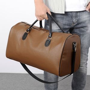 Wholesale Customized LOGO PU Leather Business Travel <b>Bag</b> Waterproof Travel Duffel <b>Bag</b> Dry and Wet <b>Compartment</b> Duffel <b>Bag</b> - Product Image 4