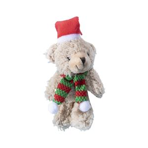 Oso de Peluche Navideño, Lindos Peluches de Animales, Osos con Bufanda y Gorro, Muñecos de Peluche, Juguetes para Niños para Decoración Navideña - Product Image 5
