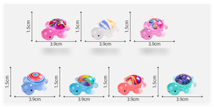 Vente en gros de figurines lumineuses de jardin en résine fluorescente, tortue de mer rougeoyante, animaux, <span class=keywords><strong>figurine</strong></span> de bain, sacs pour aveugles - Product Image 5