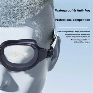 Lunettes <span class=keywords><strong>de</strong></span> <span class=keywords><strong>plongée</strong></span> sur ordonnance Myopie Élégantes Écologiques Silicone PC Étanches Anti-buée Haute définition Électro-plaquées - Product Image 5