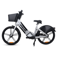 Sistema de Bicicletas Eléctricas Compartidas con Código QR, Tarjeta SIM, API, Alquiler, Cerradura Inteligente IOT, Bicicleta Eléctrica H2, Bicicleta de Hidrógeno con Celda de Combustible