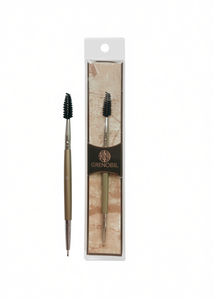 Pennello a doppia punta Grenobil per ciglia e eyeliner, strumento per il trucco - Product Image 1