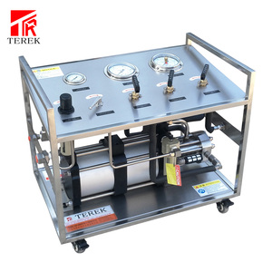 Pompe de surpression TEREK à cadre en acier inoxydable haute pression, cylindre pneumatique à <span class=keywords><strong>double</strong></span> entraînement pour équipement de remplissage et de test de <span class=keywords><strong>gaz</strong></span> - Product Image 6