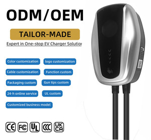 Station de recharge murale pour véhicules électriques 7 kW 32A type 2 UE pour usage domestique, écran 4,2 pouces, monophasé, avec protection de sécurité complète - Product Image 2
