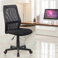 Fauteuil de bureau exécutif moderne en gros, pivotant et réglable, avec dossier ergonomique en maille et fonction de soutien lombaire bionique, mécanisme d'inclinaison