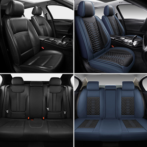 Funda de Asiento de Coche de Piel de Buey de Alta Calidad y Duradera, Ecológica, con Diseño Deportivo Universal, Juego Completo - Product Image 4