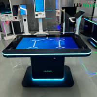 Pantalla LCD de 43 Pulgadas para Interiores, Señalización Digital con Pantalla Táctil, Kiosco Publicitario Interactivo, Tótem Vertical para Exhibición en Comercios
