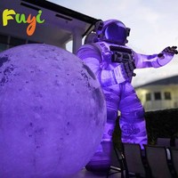 Vente directe d'usine, modèle d'astronaute gonflable géant pour la publicité et les événements promotionnels en plein air