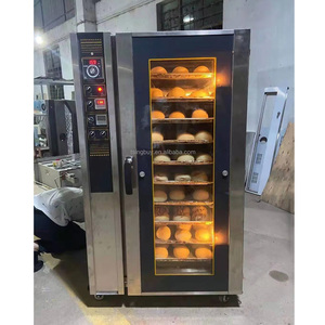 Máquina para hornear de acero inoxidable Horno de convección eléctrico de gas de 10 bandejas Horno para hornear pan - Product Image 6