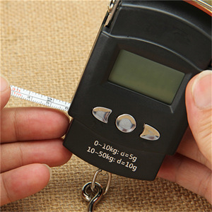 Multifunctional <b>Mini</b> Electronic Fishing Luggage Portable Digital Handheld Weight Hook <b>Scale</b> Tool with Ruler Outdoor - Product Image 5