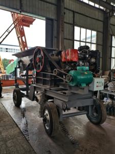 20tph Agricultural Mobile Rock Stone Quarry Crusher Sand Stone Crusher Drum Sieve/<b>vibrating</b> <b>Screen</b> Set for Gravel/excavator - Product Image 5