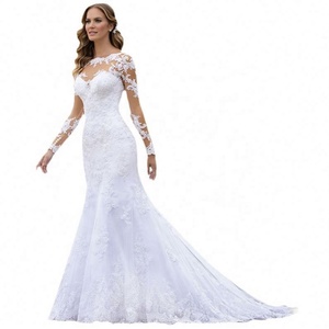 Robes en dentelle élégantes <span class=keywords><strong>pour</strong></span> <span class=keywords><strong>cérémonie</strong></span> <span class=keywords><strong>de</strong></span> <span class=keywords><strong>mariage</strong></span> sur la plage - Product Image 4