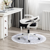 Chaise de bureau ergonomique élévatrice de luxe moderne, confortable, chaise pivotante d'ordinateur en tissu maillé, chaise de lecture réglable en hauteur pour enfants