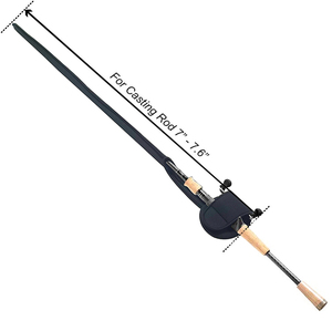 Housse de protection personnalisée <span class=keywords><strong>pour</strong></span> <span class=keywords><strong>la</strong></span> pointe de canne <span class=keywords><strong>à</strong></span> <span class=keywords><strong>pêche</strong></span> en carbone, manchon flottant en néoprène <span class=keywords><strong>pour</strong></span> canne <span class=keywords><strong>à</strong></span> <span class=keywords><strong>pêche</strong></span> avec housse de moulinet - Product Image 6