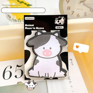 Notes autocollantes de parc animalier mignon 30 feuilles de notes autocollantes de dessin animé auto-adhésif en gros n fois - Product Image 6