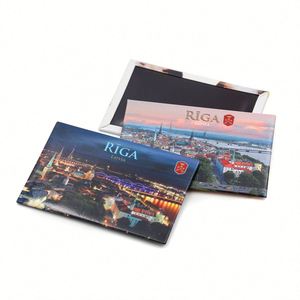 Premium Tin Magnets Riga Latviatravel Souvenir Gift Personalized Refrigerator Magnet - Product Image 3