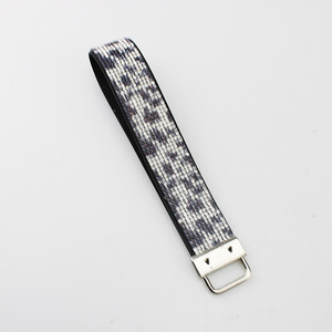 LLavero DE SEGURIDAD DE CRISTAL ostentoso para mujer, accesorios de autodefensa, llavero de pulsera con cordón de diamantes de imitación brillantes al por mayor - Product Image 2