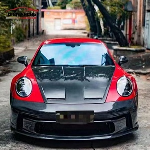 Pare-chocs avant et arrière de style GT3 de haute qualité pour voiture, capot et aileron en fibre de carbone pour <span class=keywords><strong>Porsche</strong></span> 911 (992) <span class=keywords><strong>997</strong></span> 922 - Product Image 5