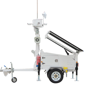 Caméra de surveillance solaire VTS3P-M sur remorque avec PTZ 2MP 16x, construction en acier étanche IP65 - Product Image 1