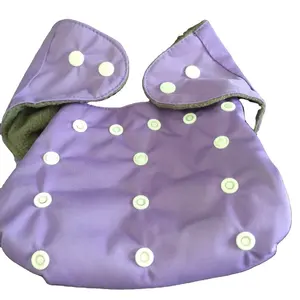 厂家直销可调节新生儿布尿布竹炭尿布裤防水可重复使用婴儿尿布