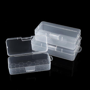 Mini boîte de rangement transparente en PP avec couvercle, organisateur de bureau rectangulaire, conteneur en plastique pour pièces, échantillons, emballage, fabriqué au Zhejiang - Product Image 5