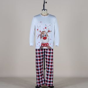 Groothandel Ruches Geruit Custom Pyjama Nachtkleding Volwassen Plus Size Familie Kerst Matching Pyjama <span class=keywords><strong>Sets</strong></span> - Product Image 5