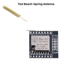 Module de transmission de données RF LoRa SX1278 Ra-01 avec interface SPI 433 MHz, kit de test d'antenne, module émetteur-récepteur