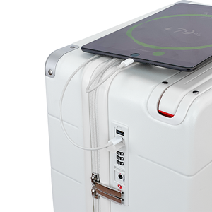 Tsa khóa mở rộng Trọng lượng nhẹ Vali đặt bền du lịch hành lý bánh xe PC + ABS Polyester Lót phim hoạt hình Túi vali đặt - Product Image 5