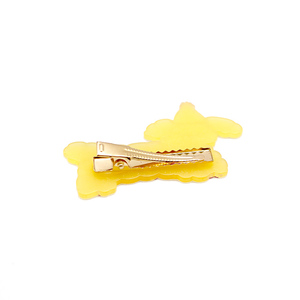 CANYUAN Graziosa Molletta per Capelli in Stile Giapponese da 6cm, Giallo Crema, Design Haute Couture, Accessori per Capelli da Donna - Product Image 5