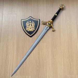 Espada del Caballero de Demon's <span class=keywords><strong>Souls</strong></span> de 119 cm y 1.45 kg, Popular para Colección de Cosplay - Product Image 1