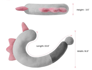 Oreiller apaisant pour animaux de compagnie - Oreiller de cou en coton PP doux et respirant pour petits animaux Lavable Aide au sommeil Réduit l'anxiété - Product Image 6