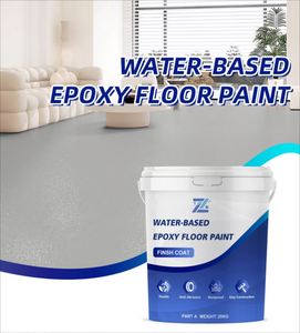 Peinture de sol en résine époxy transparente auto-nivelante 24969-06-0 500-033-5 Revêtement de sol en époxy liquide sans changement de couleur 500 ml - Product Image 2