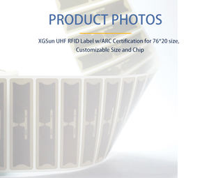 แท็ก RFID UHF แบบ Passive ระยะไกล 860-960mhz Imping M750 สำหรับการจัดการสินค้าคงคลัง NFC สำหรับการจัดการยานพาหนะ ล้อพาเลท กระจกหน้ารถ - Product Image 3