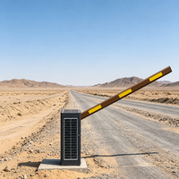 Barrière de stationnement solaire, barrière automatique à flèche, télécommande, barrière de stationnement solaire à énergie solaire, système de stationnement intelligent