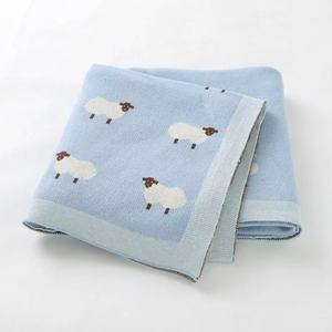 Manta <span class=keywords><strong>de</strong></span> punto 100% algodón, diseño <span class=keywords><strong>de</strong></span> hojas secas, anti-bolitas, antiácaros, ligera, para sofá, para todas las estaciones - Product Image 5