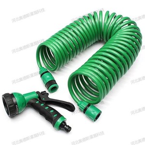 Kit de pistolet pulvérisateur de jardin 7,5M 15M 30M, motifs de pulvérisation variables, en plastique, pour arrosage, irrigation, lavage de voiture, vert - Product Image 2