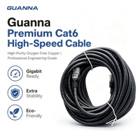 Câble Ethernet LAN RJ45 fiable de qualité supérieure 10m CCA Cat6 Cat6a UTP FTP SFTP, cordon de raccordement haute vitesse pour CCTV et jeux